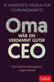 Cover von Oma wär ein verdammt guter CEO