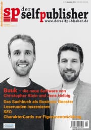Cover von der selfpublisher 16,4-2019, Heft 16, Dezember 2019