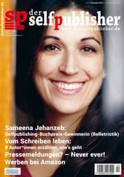 Cover von der selfpublisher 20,4-2020, Heft 20, Dezember 2020