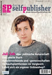 Cover von der selfpublisher 23,3-2021, Heft 23, Juni 2021
