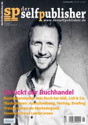 Cover von der selfpublisher 25,1-2022, Heft 25, März 2022