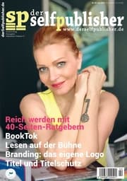 Cover von der selfpublisher 30,2-2023, Heft 30, Juni 2023