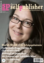 Cover von der selfpublisher 32,4-2023, Heft 32, Dezember 2023