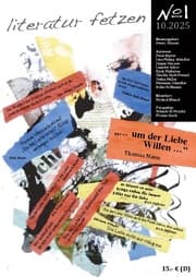 Cover von literatur fetzen - No 1