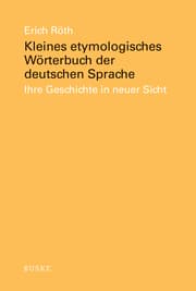 Cover von Kleines etymologisches Wörterbuch der deutschen Sprache