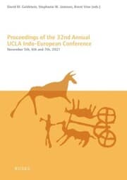 Cover von Proceedings of the 32nd Annual UCLA Indo-European Conference