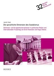 Cover von Die sprachliche Dimension des Sozialismus