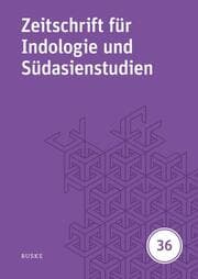 Cover von Zeitschrift für Indologie und Südasienstudien 36