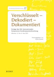 Cover von Verschlüsselt - Dekodiert - Dokumentiert