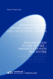 Cover von Manipolazioni e falsificazioni nella e dellantichità classica