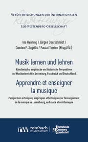 Cover von Musik lernen und lehren - Apprendre et enseigner la musique