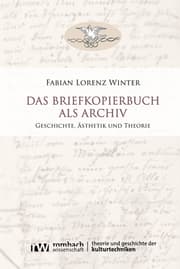 Cover von Das Briefkopierbuch als Archiv