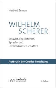 Cover von Wilhelm Scherer