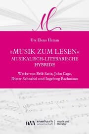 Cover von 'Musik zum Lesen' - musikalisch-literarische Hybride