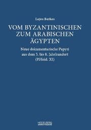 Cover von Vom byzantinischen zum arabischen Ägypten
