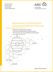 Cover von Kennzeichen und Potentiale genossenschaftlicher Führung