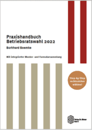 Cover von Praxishandbuch Betriebsratswahl 2022