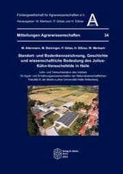Cover von Standort- und Bodenkennzeichnung, Geschichte und wissenschaftliche Bedeutung des Julius-Kühn-Versuchsfelds in Halle