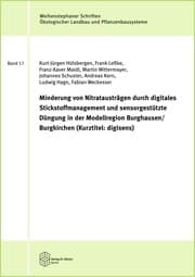 Cover von Minderung von Nitratausträgen durch digitales Stickstoffmanagement und sensorgestützte Düngung