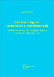 Cover von Griechen in Ägypten während der 1. Perserherrschaft
