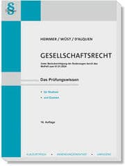 Cover von Gesellschaftsrecht