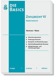 Cover von Basics Zivilrecht VI - Arbeitsrecht