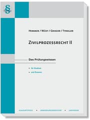 Cover von Zivilprozessrecht II