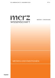 Cover von Medien und Emotionen