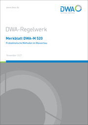 Cover von Merkblatt DWA-M 520 Probabilistische Methoden im Wasserbau