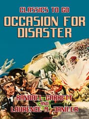 Cover von Occasion for Disaster
