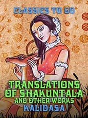 Cover von Translations of Shakuntala and Other Works