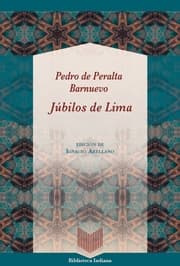 Cover von Júbilos de Lima / Pedro de Peralta Barnuevo