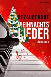 Cover von Bezaubernde Weihnachtslieder für Klavier