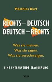 Cover von Rechts - Deutsch / Deutsch - Rechts