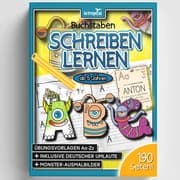 Cover von Buchstaben schreiben lernen ab 5 Jahren