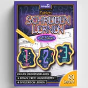 Cover von Zahlen schreiben lernen ab 5 Jahren