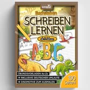 Cover von Buchstaben schreiben lernen ab 5 Jahren