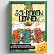 Cover von Zahlen schreiben lernen ab 5 Jahren
