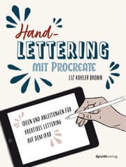 Cover von Handlettering mit Procreate