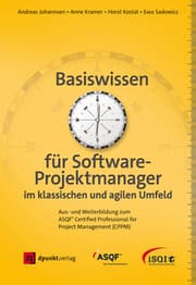 Cover von Basiswissen für Softwareprojektmanager im klassischen und agilen Umfeld