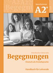 Cover von Begegnungen Deutsch als Fremdsprache A2+: Handbuch für Lehrende