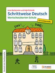Cover von Schrittweise Deutsch - Wortschatzkarten Schule für Schülerkoffer
