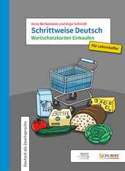 Cover von Schrittweise Deutsch - Wortschatzkarten Einkaufen für Lehrerkoffer
