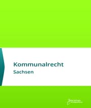 Cover von Kommunalrecht Sachsen