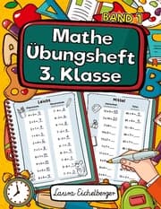 Cover von Mathe Übungsheft 3. Klasse
