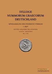 Cover von Sylloge Nummorum Graecorum Deutschland - Münzsammlung der Universität Tübingen