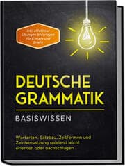 Cover von Deutsche Grammatik - Basiswissen