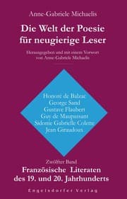 Cover von Die Welt der Poesie für neugierige Leser. Zwölfter Band: Französische Literaten des 19. und 20. Jahrhunderts