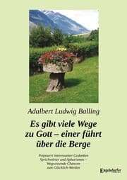Cover von Es gibt viele Wege zu Gott - einer führt über die Berge