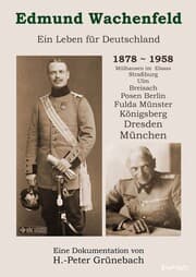 Cover von Edmund Wachenfeld - Ein Leben für Deutschland (1878-1958)